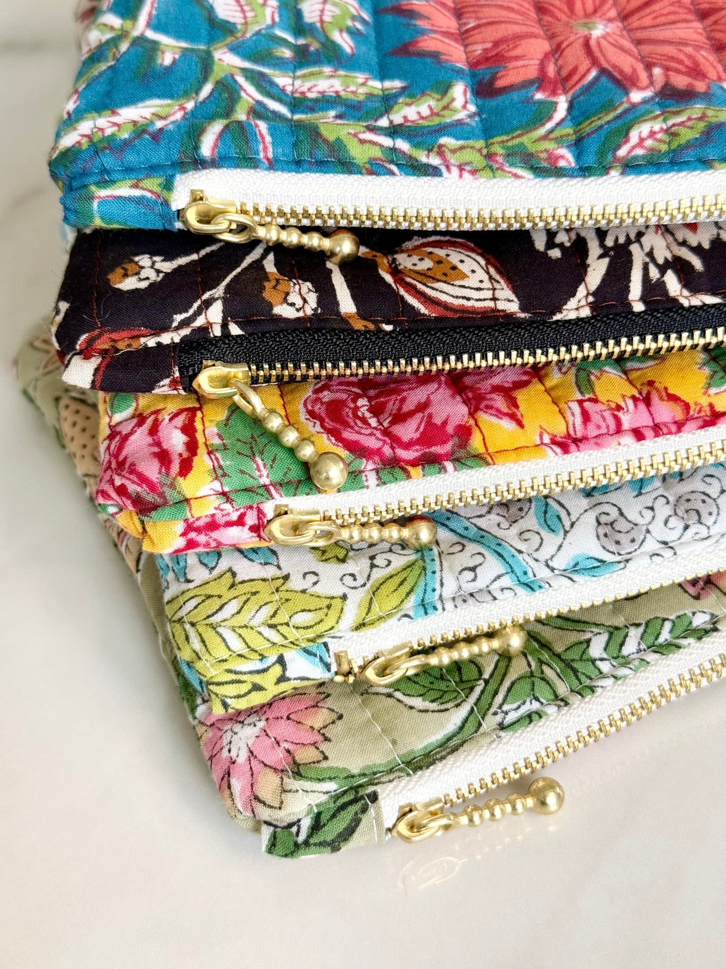 Pochette Plate - Dahlia Rouge