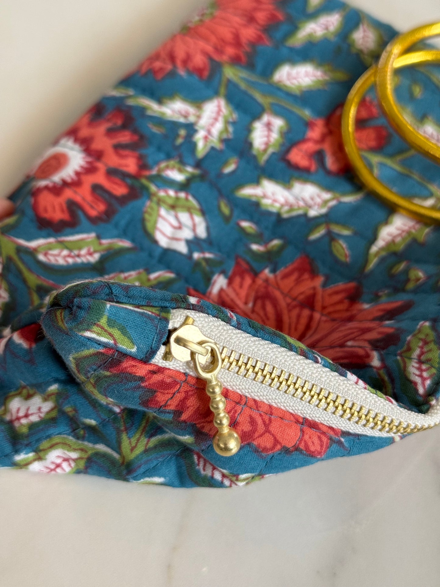 Pochette Plate Maxi - Dahlia Rouge