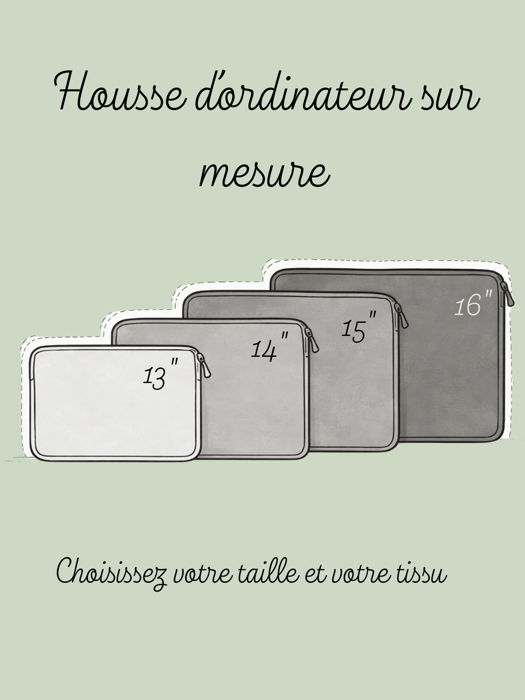 Housse d'ordinateur Sur Mesure