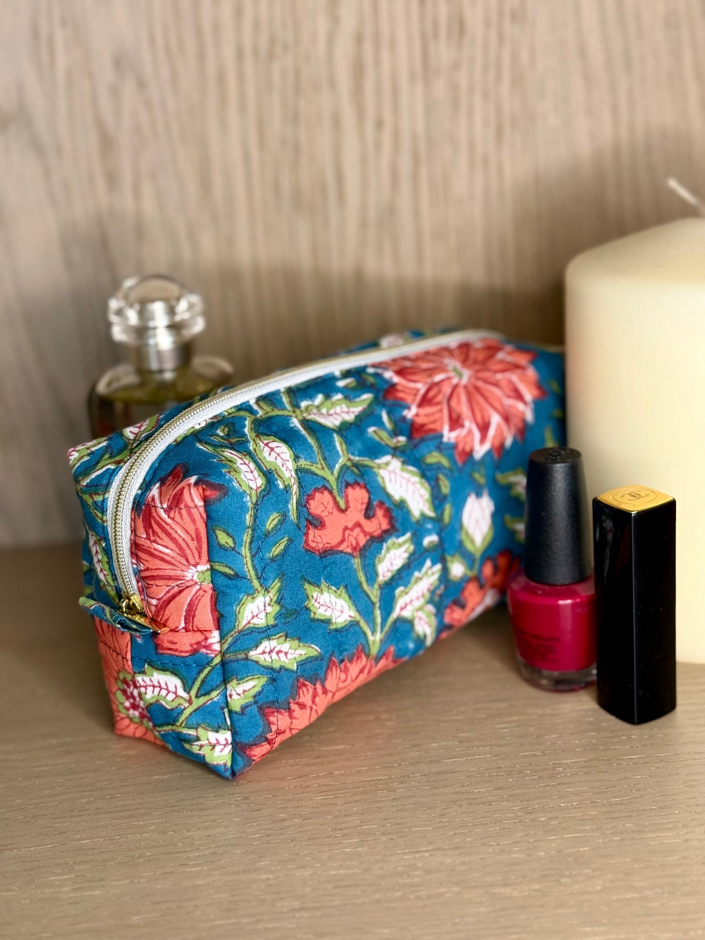 Trousse Maquillage - Dahlia Rouge