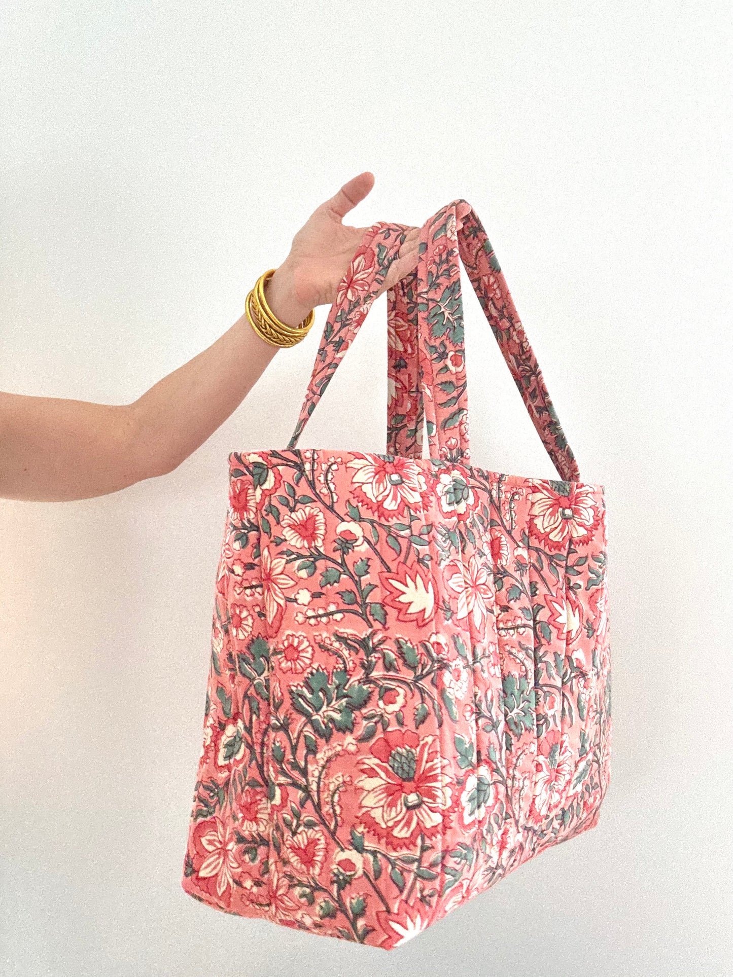 Grand sac cabas matelassé – Toulouse