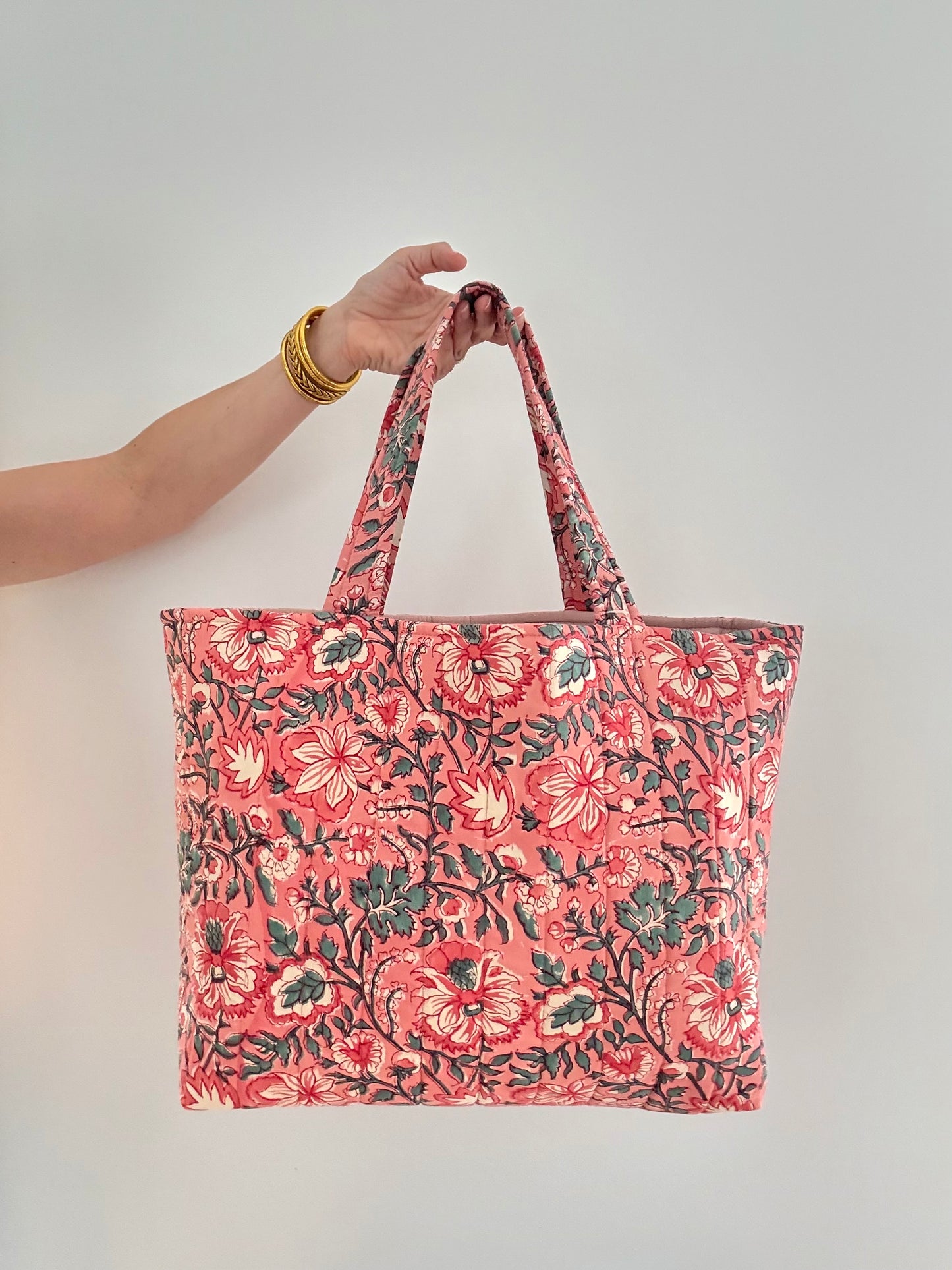 Grand sac cabas matelassé – Toulouse