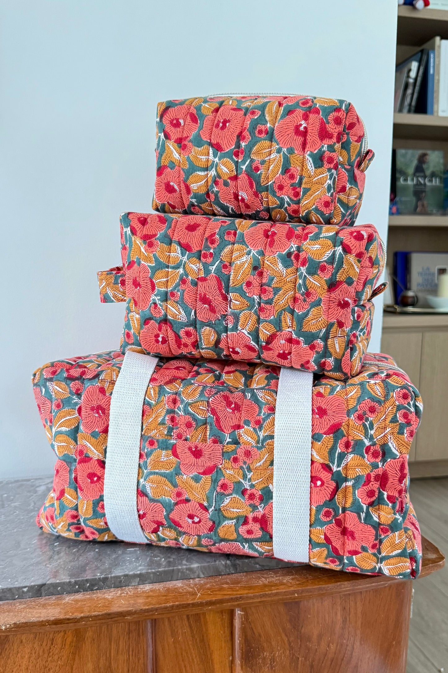 Trousse de maquillage maxi – Bouquet d'Automne