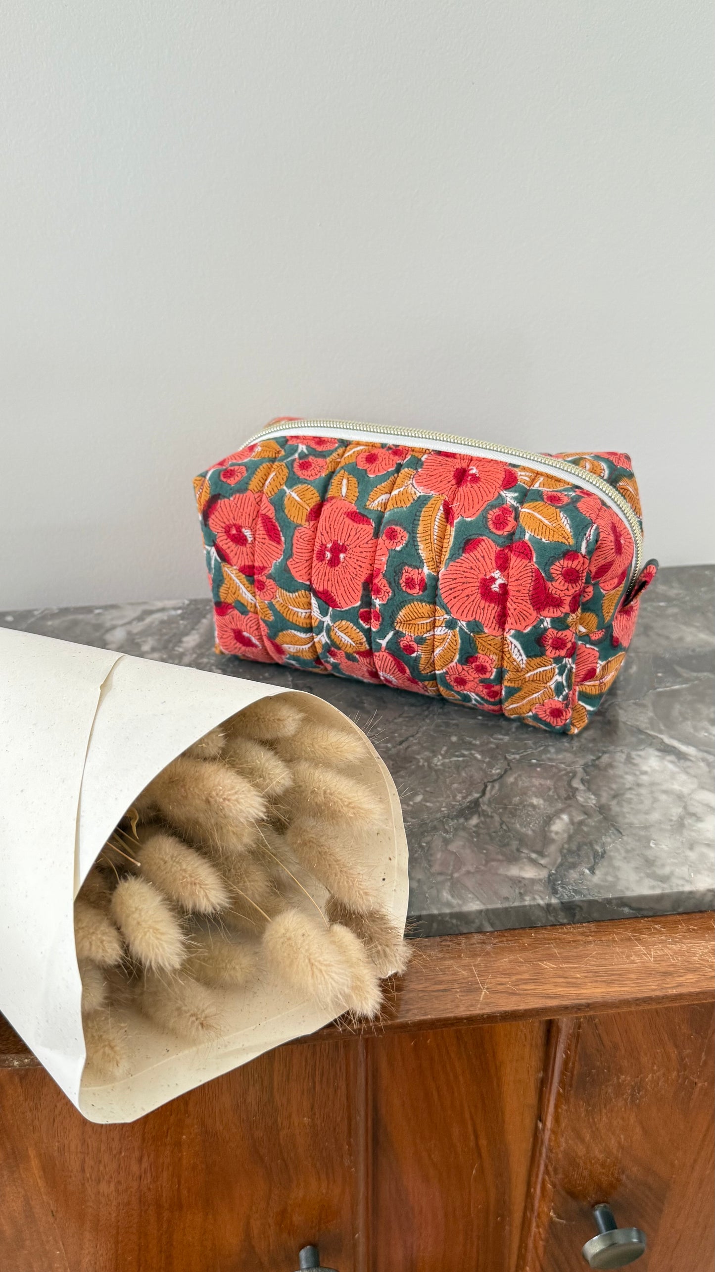 Trousse de maquillage maxi – Bouquet d'Automne