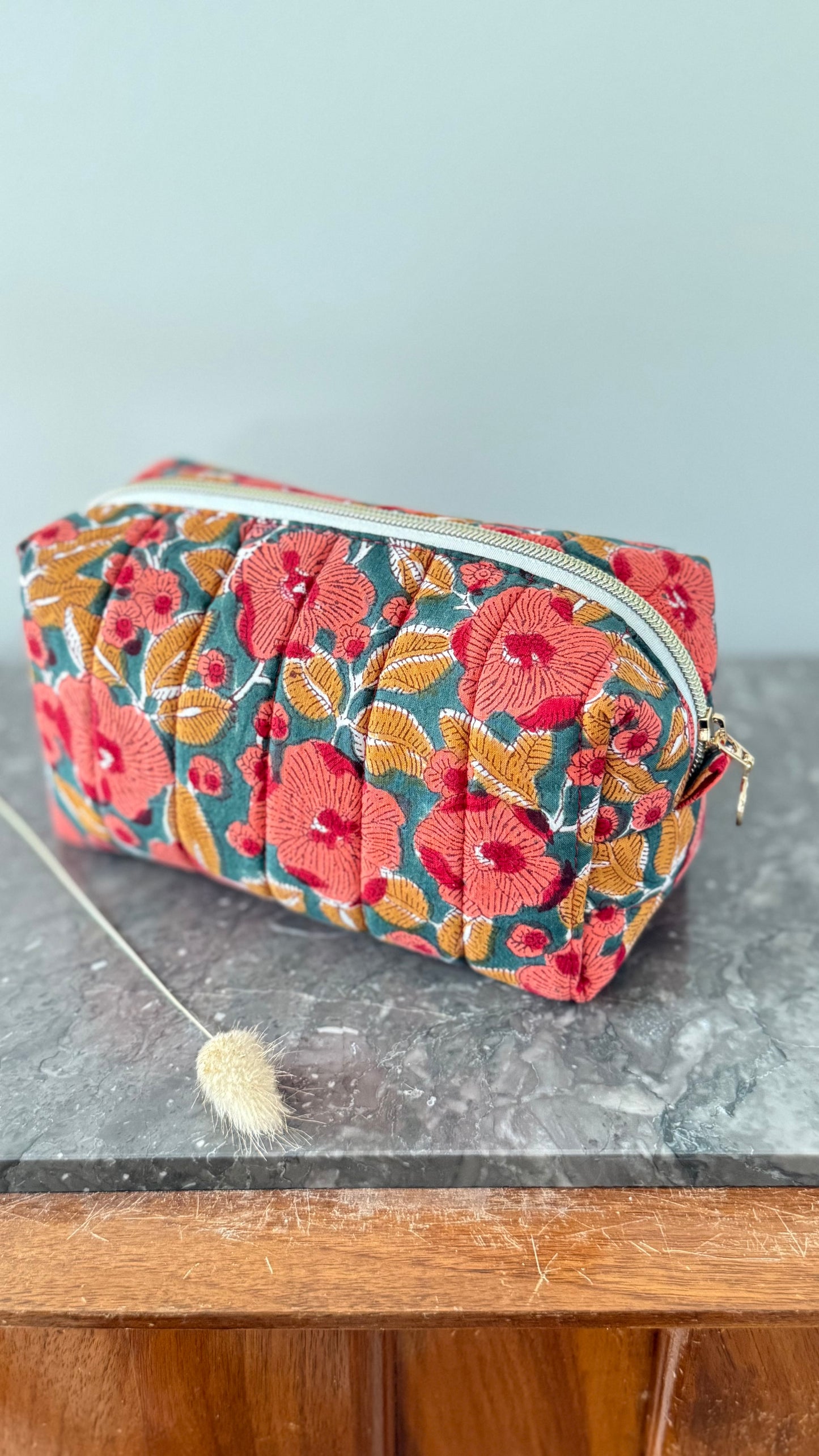 Trousse de maquillage maxi – Bouquet d'Automne