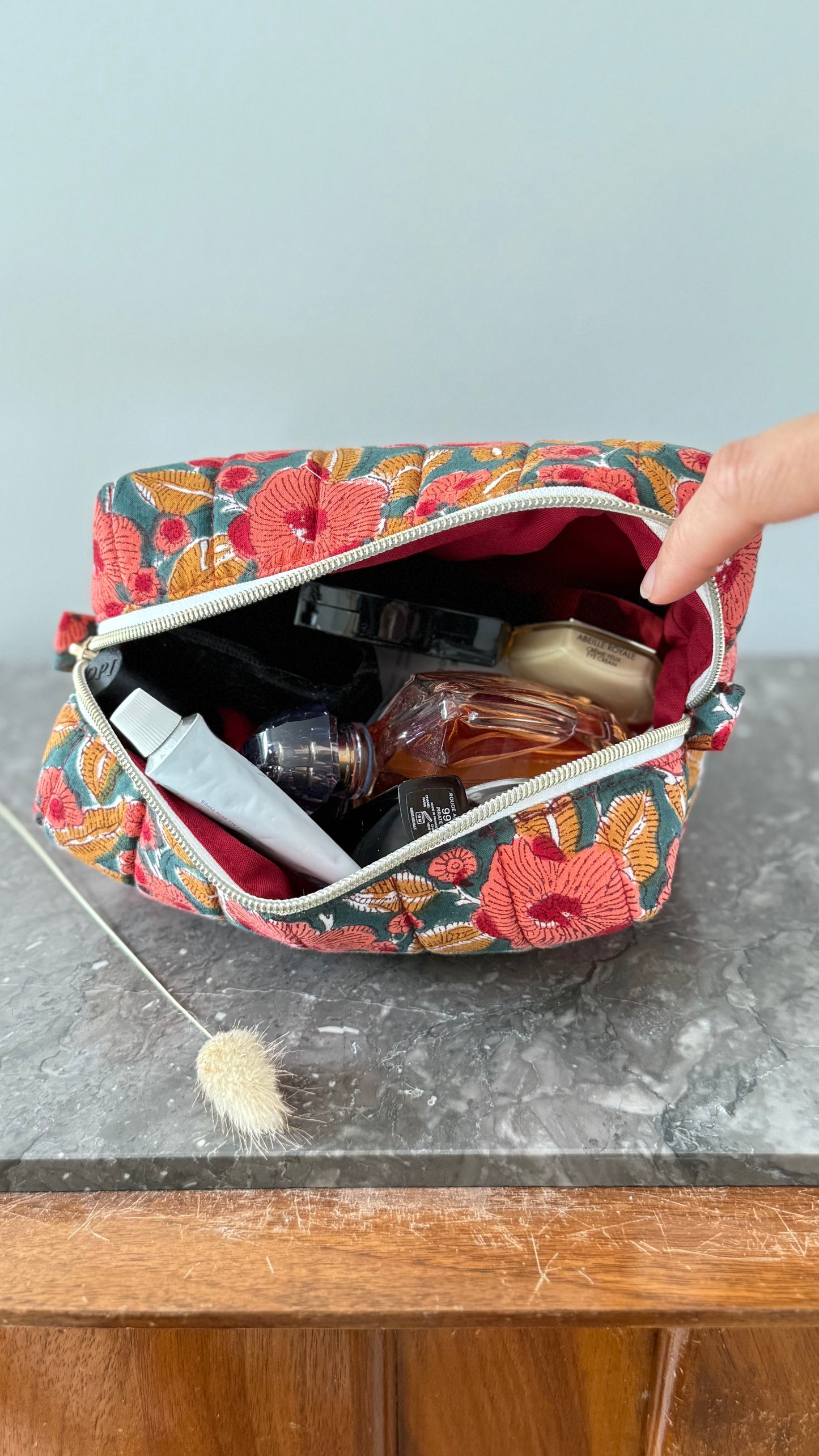 Trousse de maquillage maxi – Bouquet d'Automne