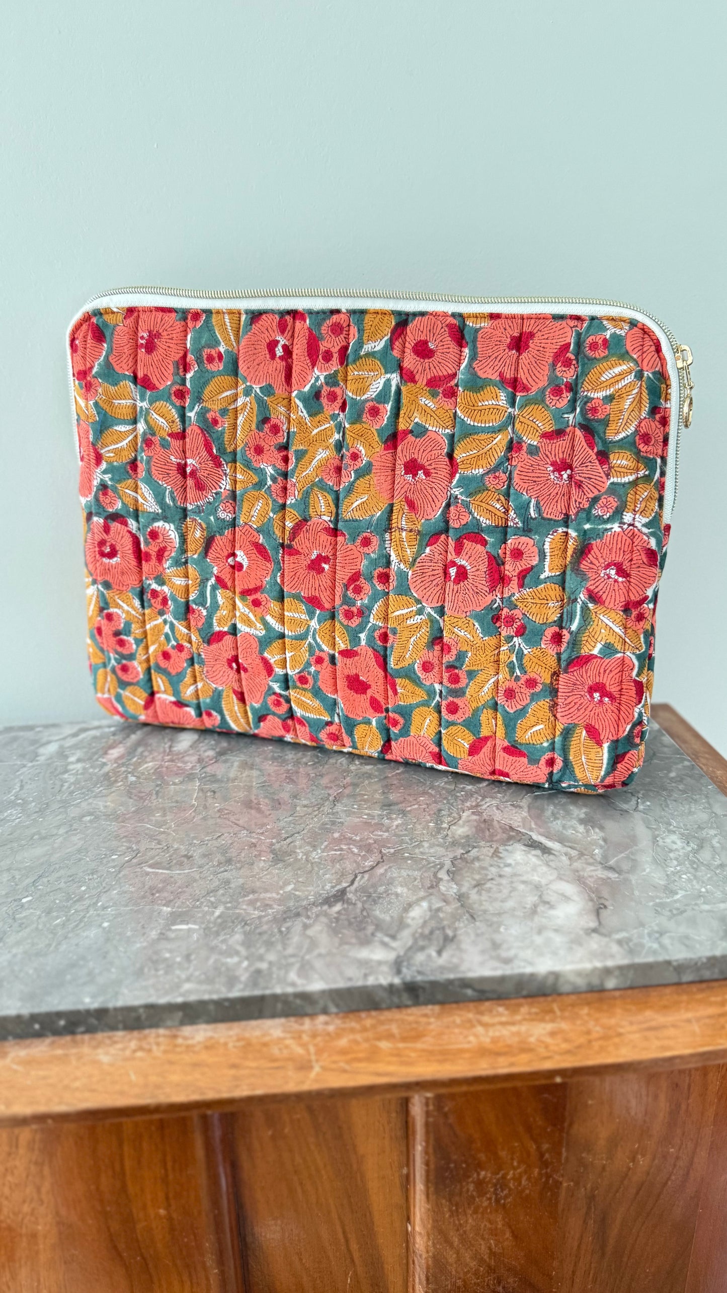 Housse ordinateur  - Bouquet d'Automne