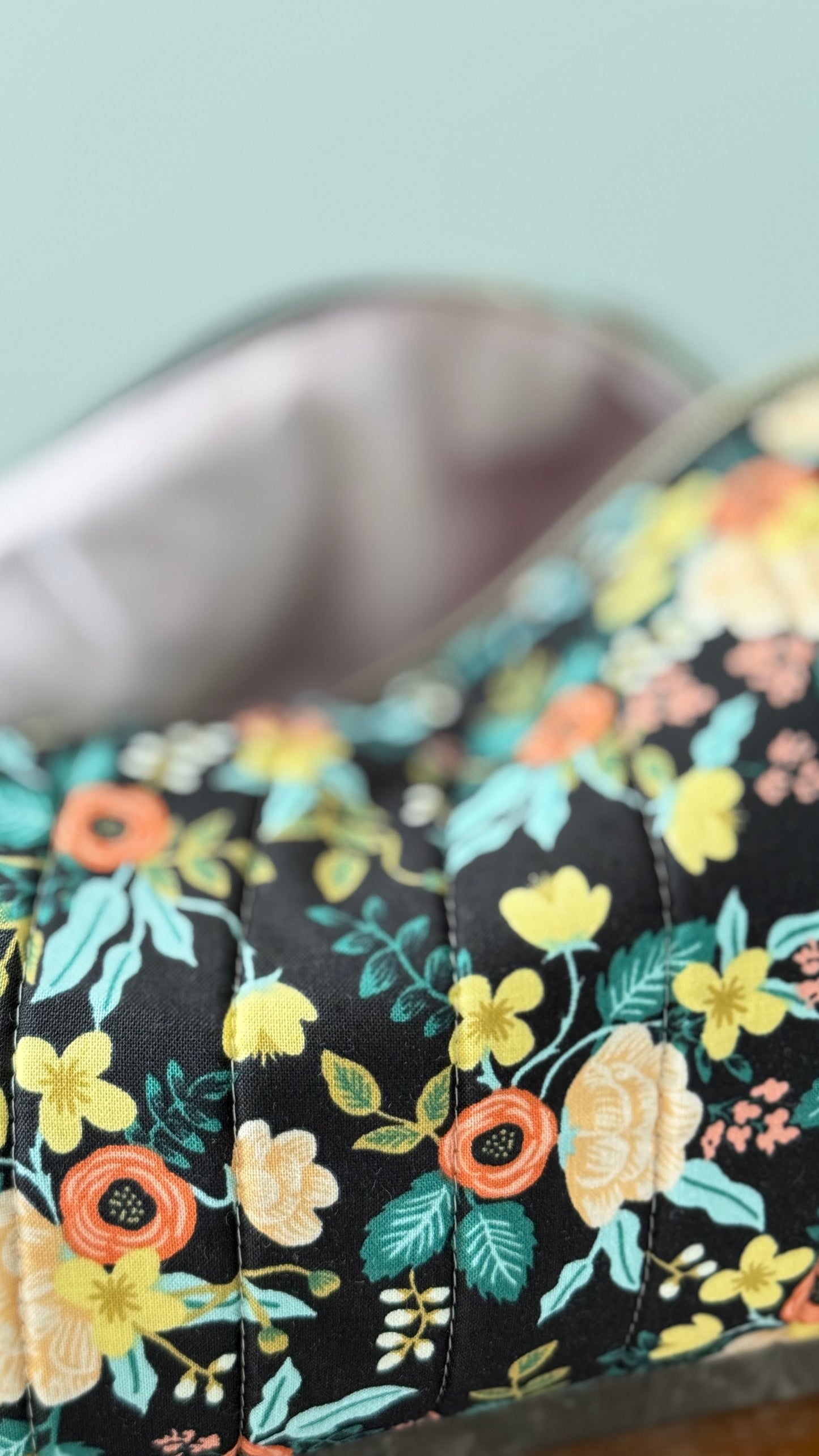 Trousse de Toilette - Roses noires