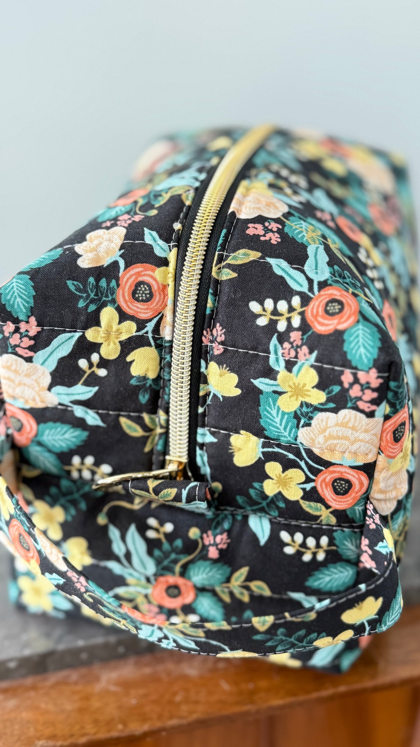 Trousse de Toilette - Roses noires