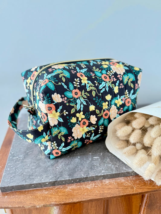 Trousse de Toilette - Roses noires