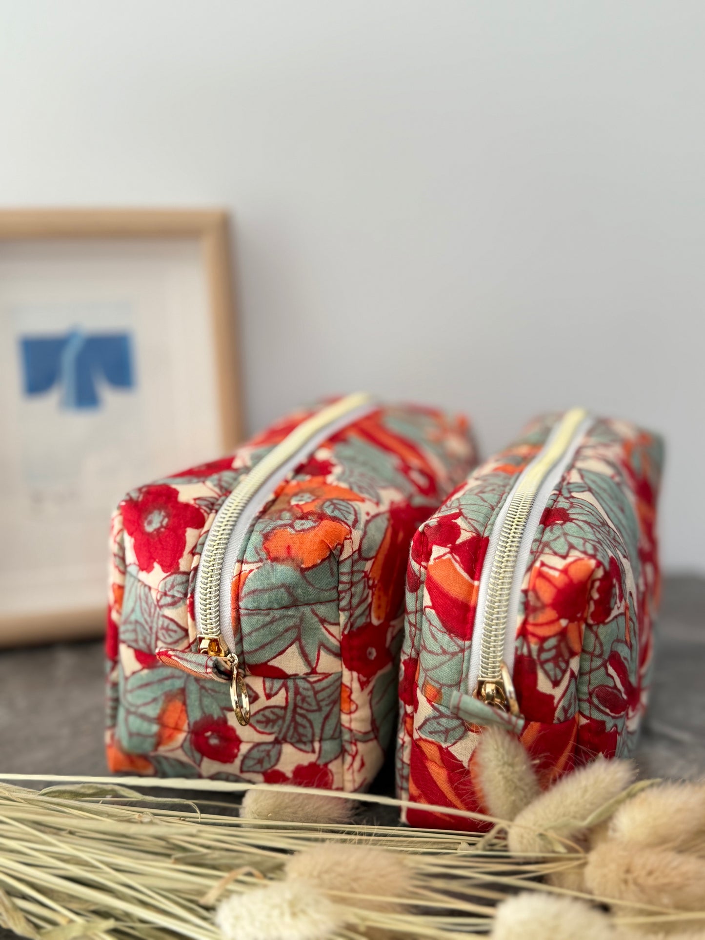 Trousse Maquillage Matelassée - Poppy