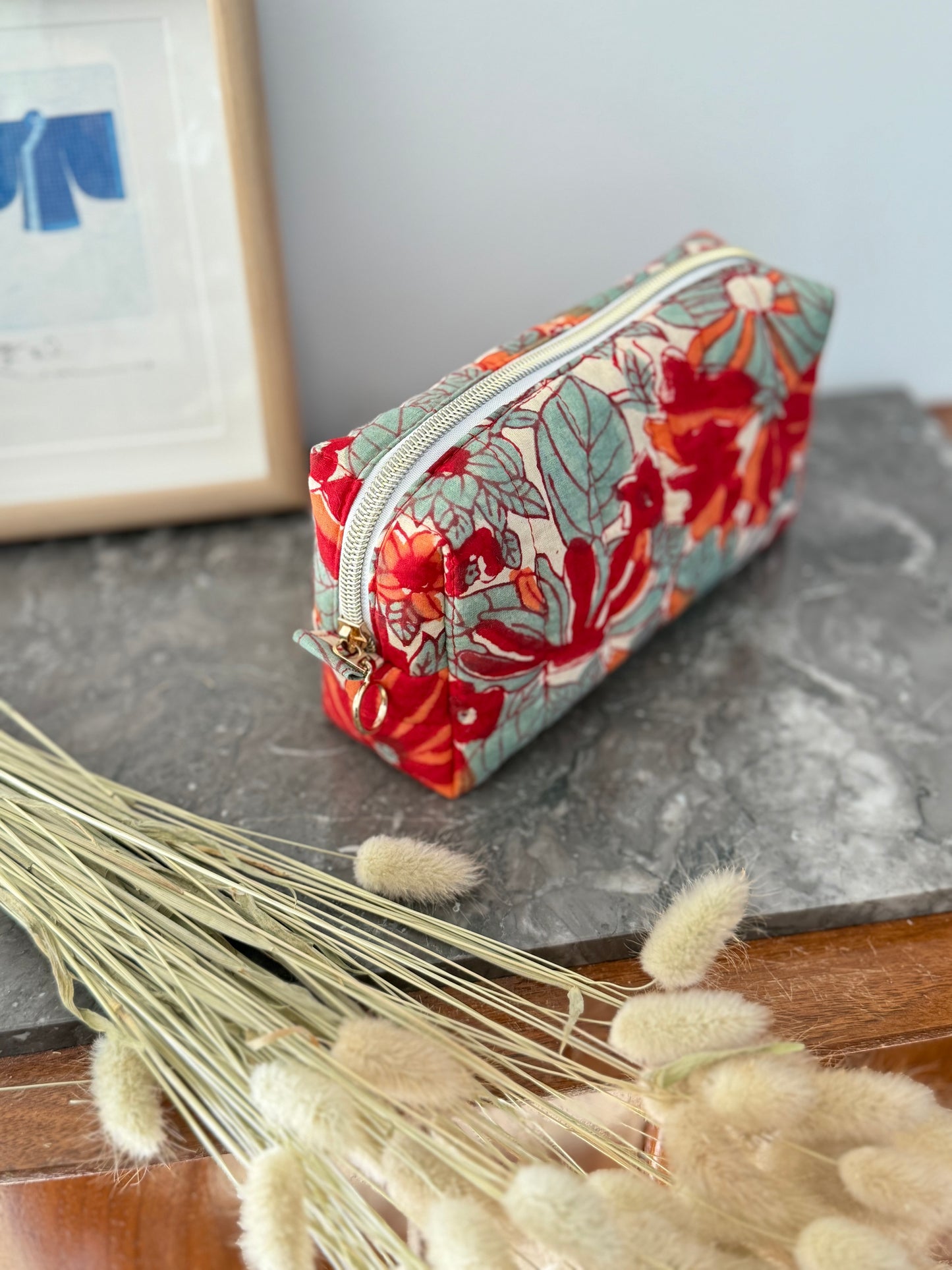 Trousse Maquillage Matelassée - Poppy