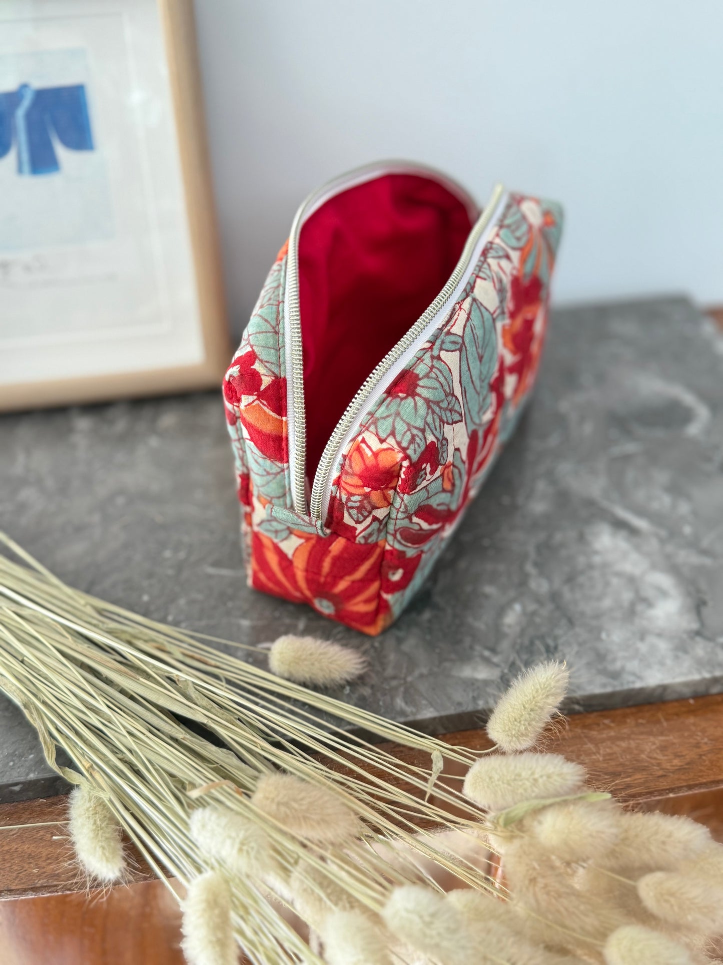 Trousse Maquillage Matelassée - Poppy