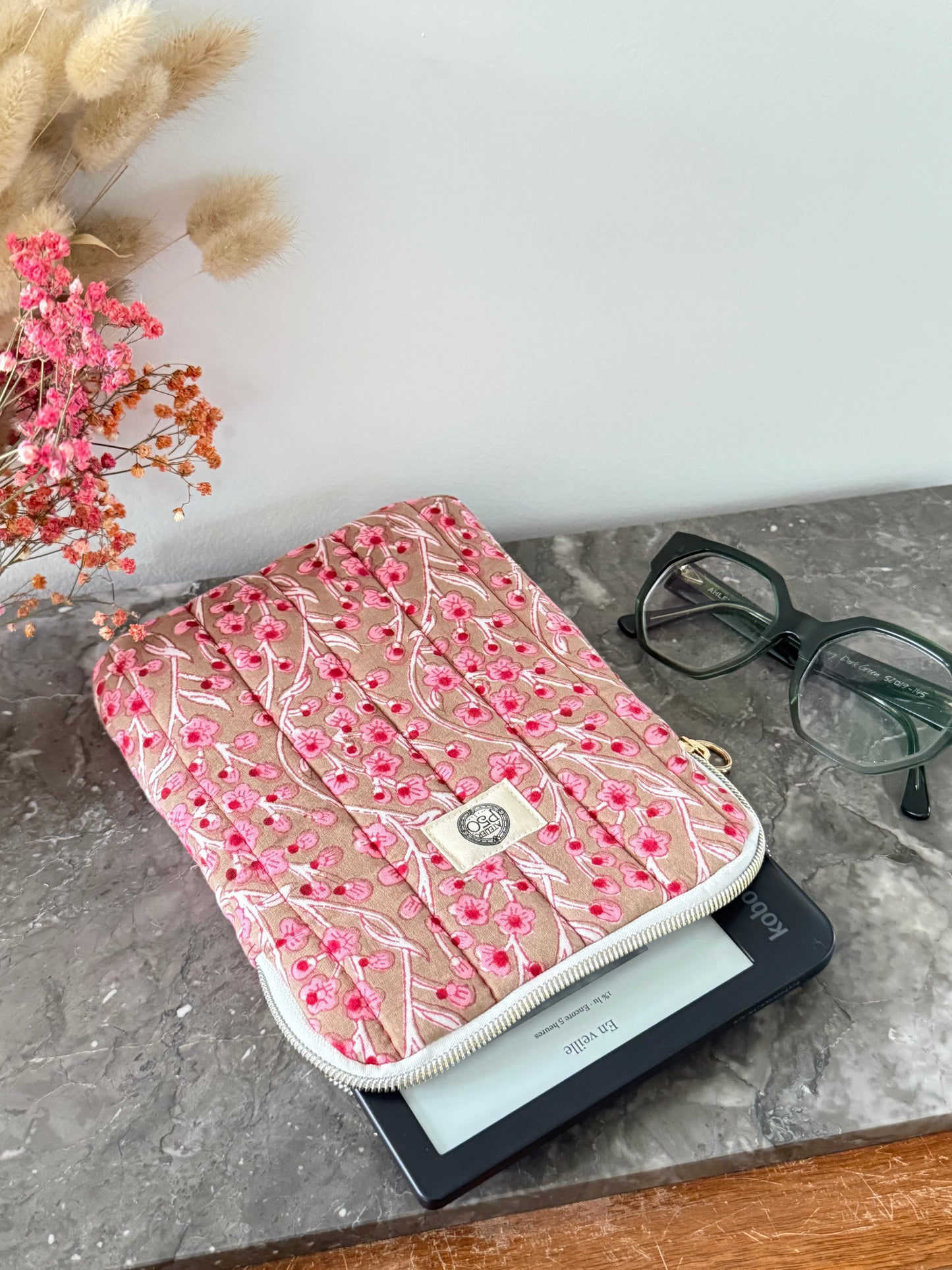 Housse pour liseuse – Sakura - compatible Kindle, Kobo