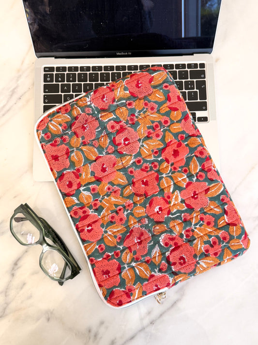 Housse ordinateur  13" - Bouquet d'Automne