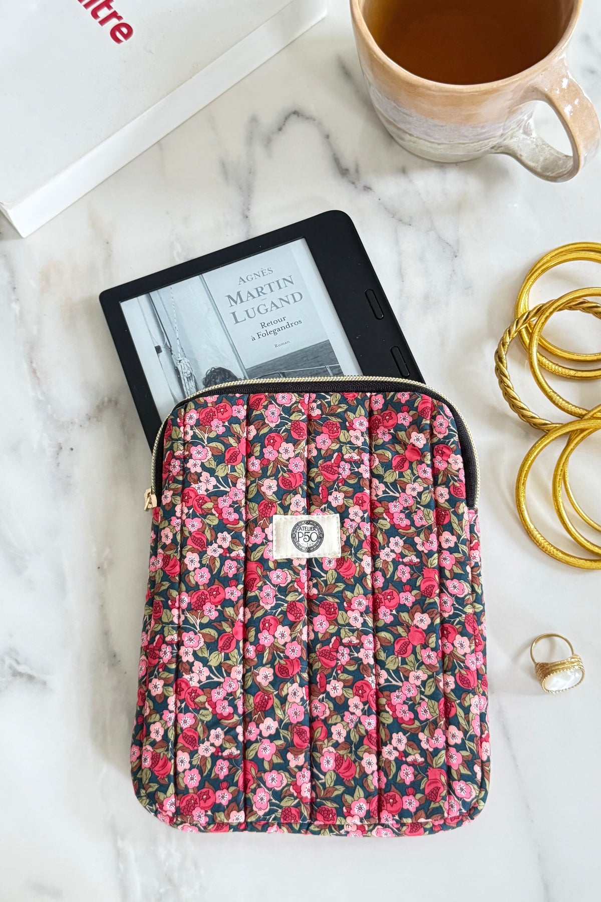 Housse pour liseuse – Maud compatible Kindle, Kobo et autres modèles