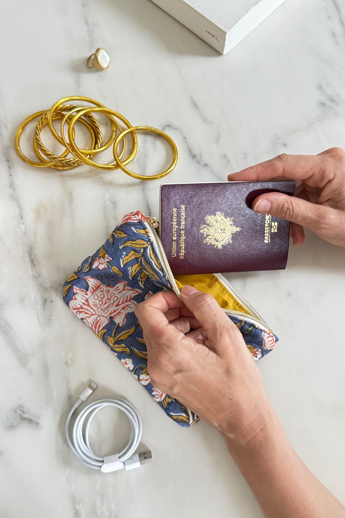 Pochette plate Mini – Marthe