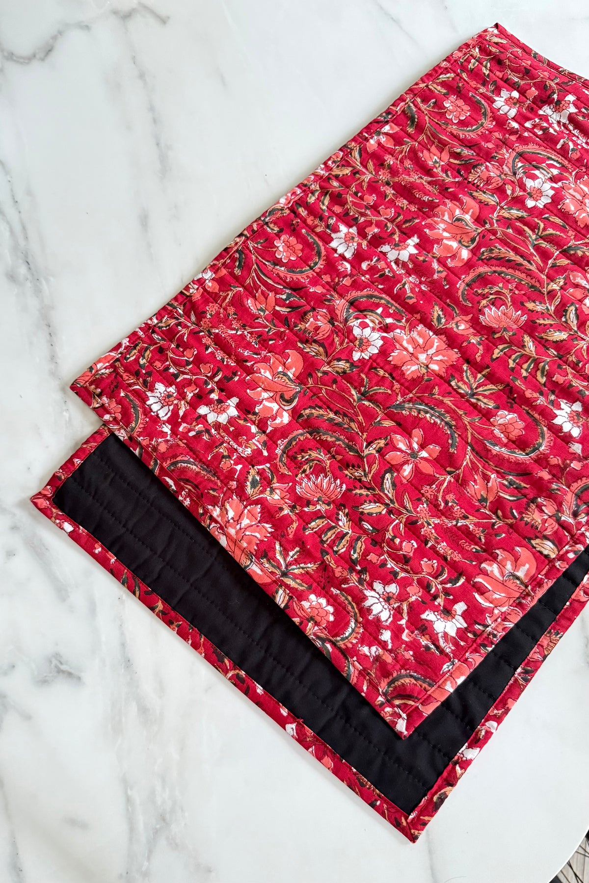 Ensemble 2 Sets de table réversibles en coton – Ange