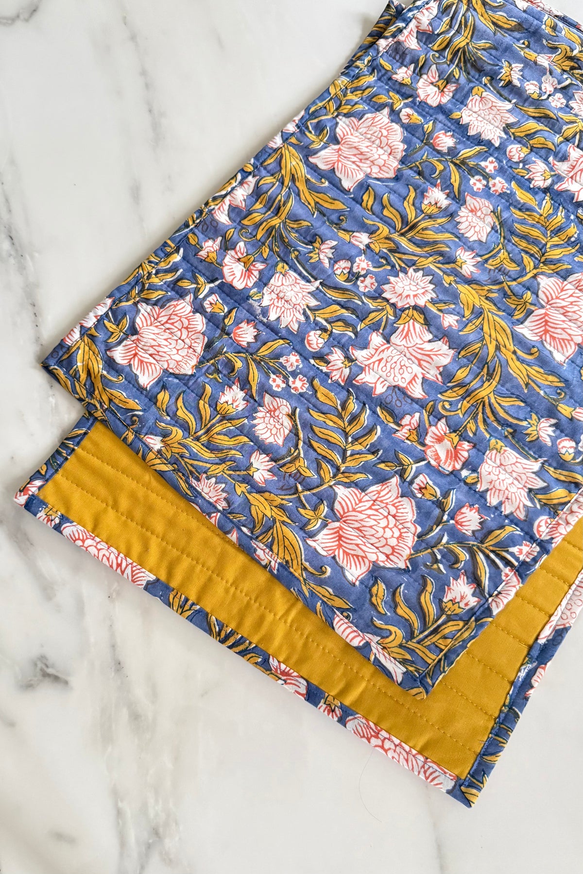 Ensemble 2 Sets de table réversibles en coton – Marthe